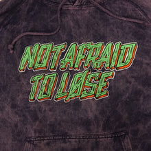 Load image into Gallery viewer, &quot;Not Afraid to Lose&quot; Purple Hoodie
